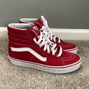 Vans, Canvas High Tops, Size 8 Women’s.